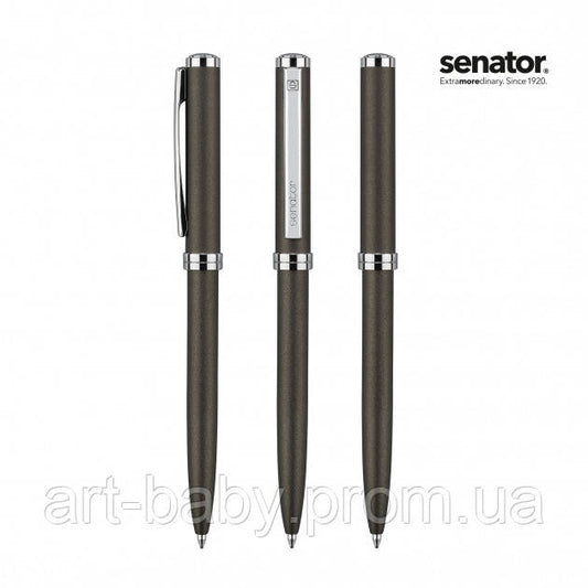 Senator Ручка кулькова Delgado Metallic, колір антрацит