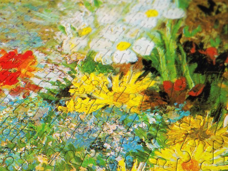 Пазл Винсент Ван Гог: Ваза с ромашками и анемонами - Vincent Van Gogh: Vase with Daisies and Anemones (Enjoy-1158) 548973832 фото