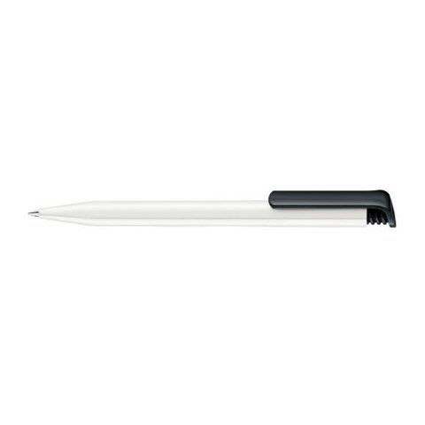 Ручка шариковая Senator Super Hit Polished Basic пластик, цвет бело-черный (SN.2955 white/black) 548973062 фото