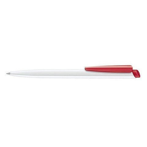 Ручка шариковая Senator Dart Polished Basic пластик, цвет бело-красный 186 (SN.2959 white/red 186) 548973066 фото