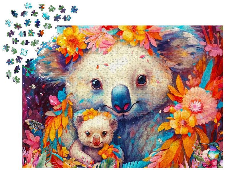 Пазл Коала обнимается - Koala Kuddles (Enjoy-2179) 548974245 фото