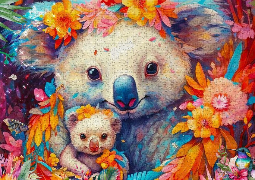 Пазл Коала обнимается - Koala Kuddles (Enjoy-2179) 548974245 фото