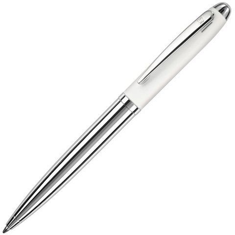 Ручка шариковая Senator NAUTIC, корпус металлический, цвет белый/сталь (2215w) 548973152 фото