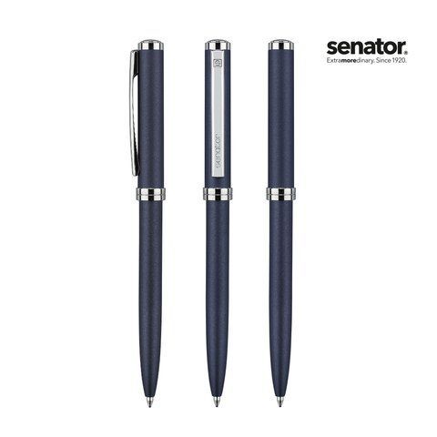 Ручка шариковая Senator Delgado Metallic, цвет матовый синий 548972860 фото