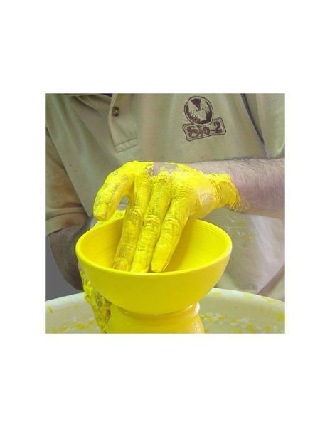 Паста для ліплення (глина) самозастигаюча Sio-2 COLOR PLUS жовта 500г. (21 620 002) 548973636 фото