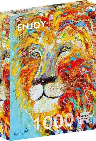 Пазл Разноцветный лев - Colorful Lion (Enjoy-1416) 548973912 фото