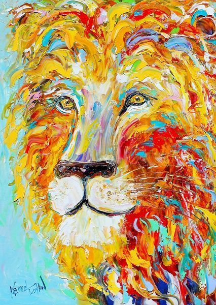 Пазл Разноцветный лев - Colorful Lion (Enjoy-1416) 548973912 фото