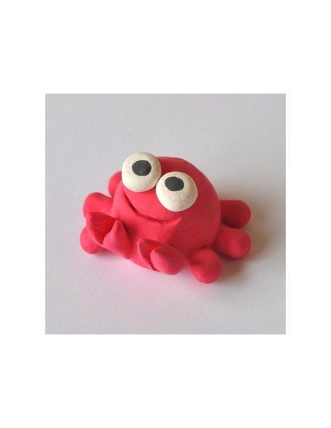 Паста для ліплення (глина) самозастигаюча Sio-2 COLOR PLUS червона 500г. (21 820 002) 548973637 фото