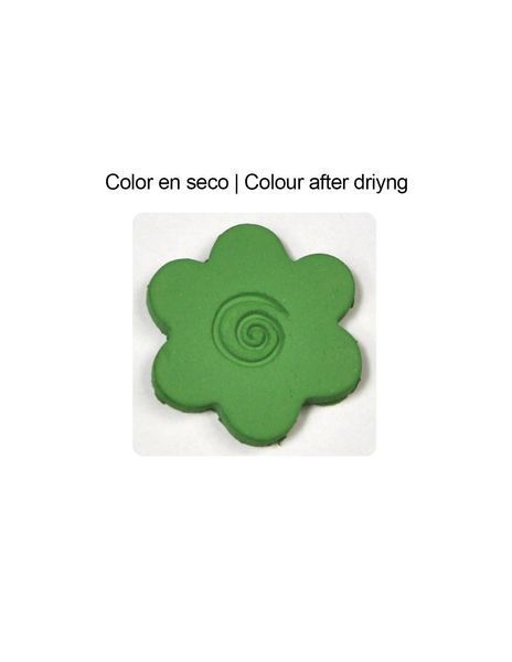 Паста для ліплення (глина) самозастигаюча Sio-2 COLOR PLUS зелена 500г. (21 520 002) 548973638 фото