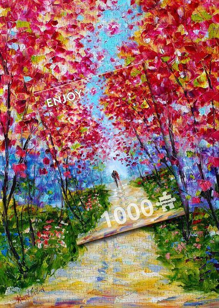 Пазл Романтика весенних цветов - Spring Blooms Romance (Enjoy-1434) 548973918 фото