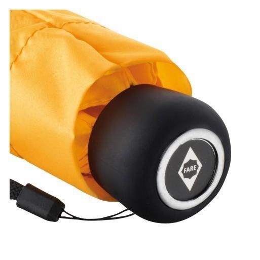 Зонт складной Mini umbrella FARE&reg;-AluMini-Lite механика, цвет светло-оранжевый 548973232 фото