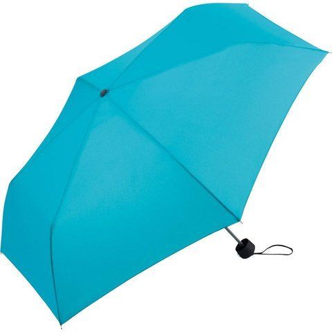 Зонт складной Mini umbrella FARE&reg;-AluMini-Lite механика, цвет бирюзовый 548973233 фото