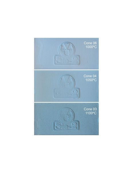 Глина гончарна натуральна Sio-2 PLA BLUE синя 5кг 548973779 фото