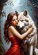 Пазл Леди и волк - Lady and the Wolf (Enjoy-2165) 548974231 фото 3